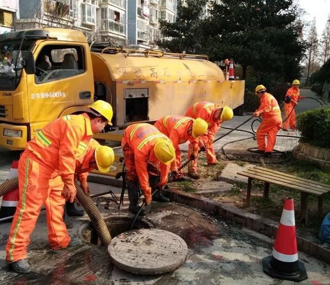 桦甸市政管道清淤