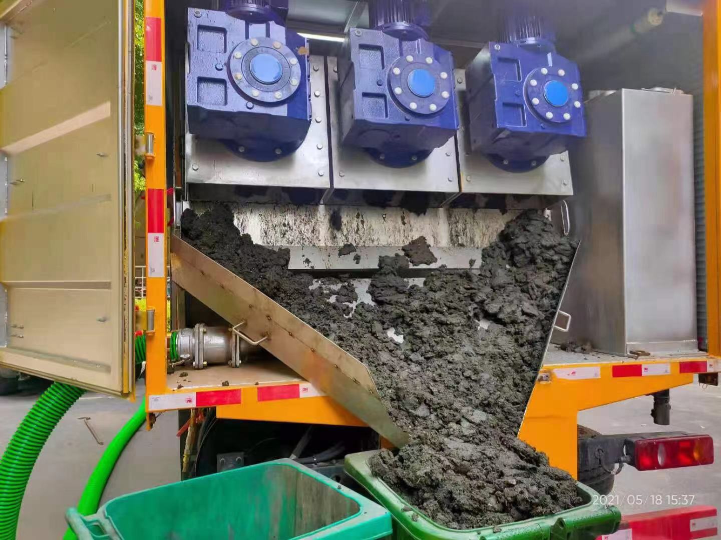 桦甸化粪池清掏城市维护站-泥浆净化干湿分离处理